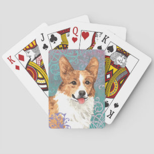 Baralho Corgi elegante de Galês do Pembroke