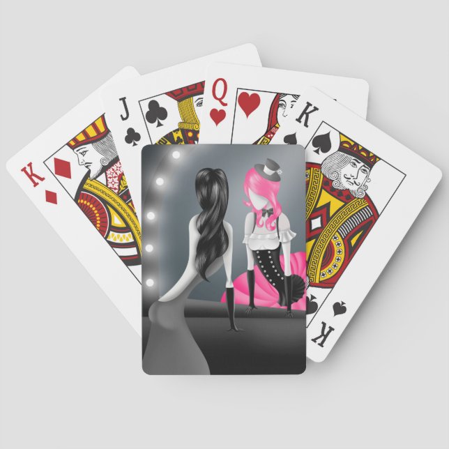 Baralho Costume Makes the Clown Playing Cards (Verso)