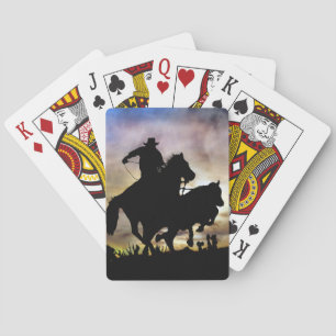 Baralho Country Western Cowboy Steer Roping Rodeo
