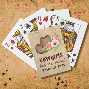 Baralho Cowgirl Chic Country Nashville Despedida de Soltei