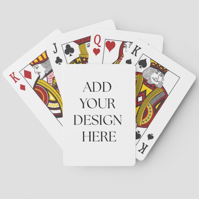 Baralho Create Your Own Playing Cards (Verso)