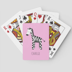 Baralho Crianças bonitinhas da Zebra