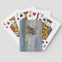 Baralho Crianças na praia (por Edward Henry Potthast)