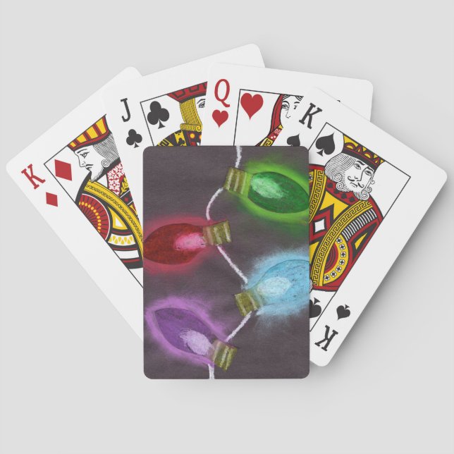 Baralho CriançasArt para COC - Luzes de Natal Brilhantes (Verso)