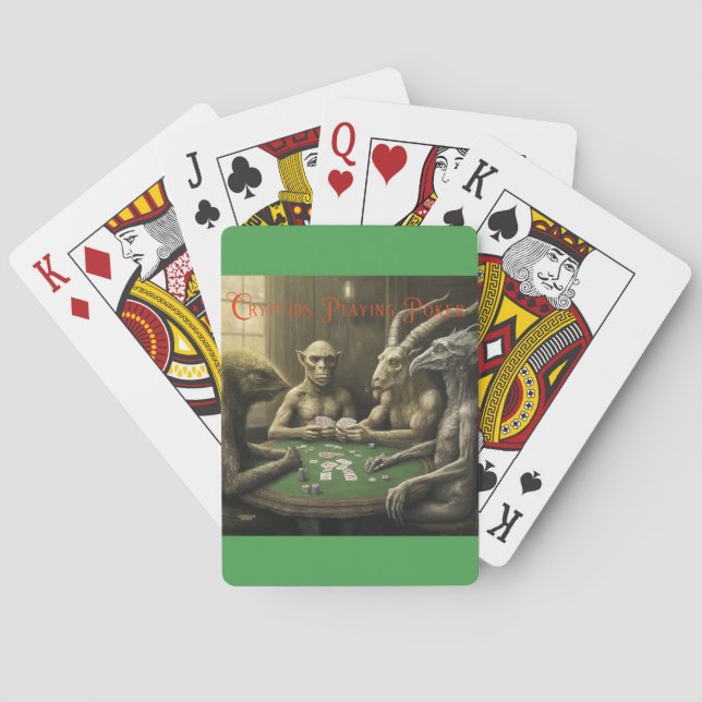 Baralho Criptids Reproduzindo (Verso)