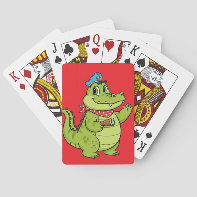 Baralho crocodile (Verso)