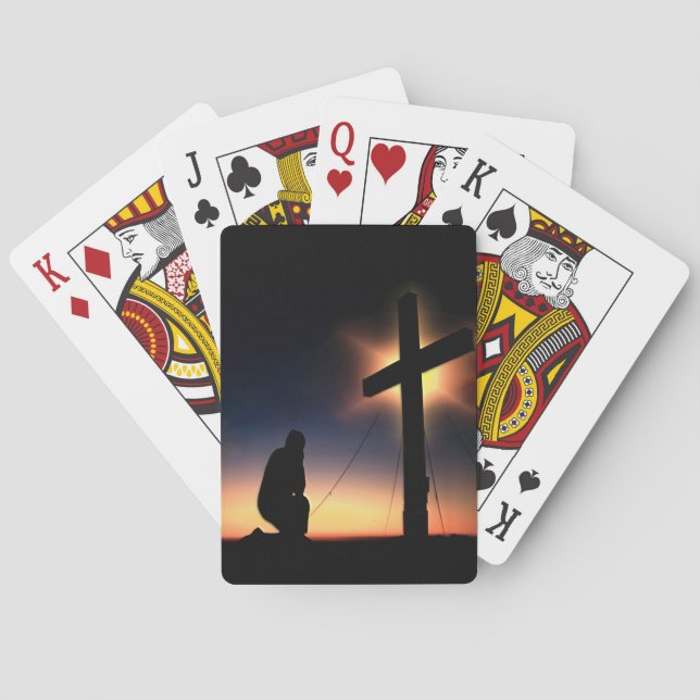 Baralho Crucificação de Jesus Cristo (Verso)