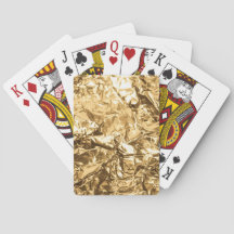 Crushed Golden Folds