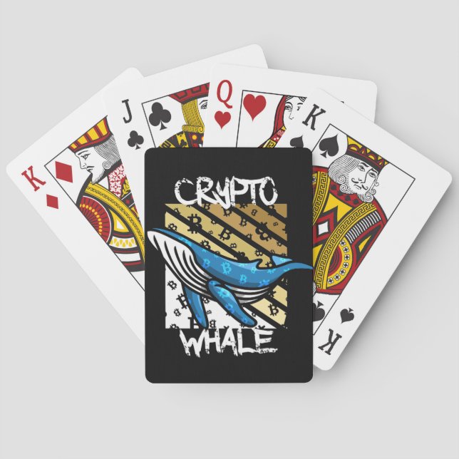 Baralho Crypto Btc Whale - Moeda cripto (Verso)