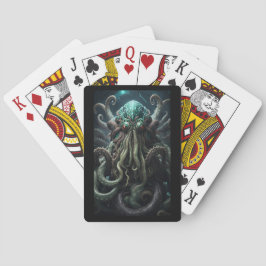 Baralho Cthulhu Lovecraft Octopus Scary Horror