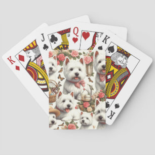 Baralho Curioso Terrier Branco da Highlândia Ocidental, se