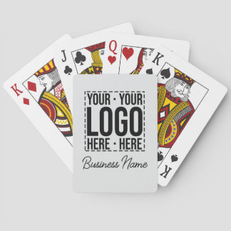 Baralho Custom Business Logo Corporate Company Modern Cool