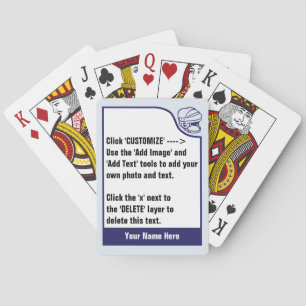 Baralho Customize Your Own Hockey Trading Card Deck