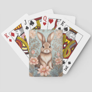 Baralho Cute Baby Bunny Pastel Floral 