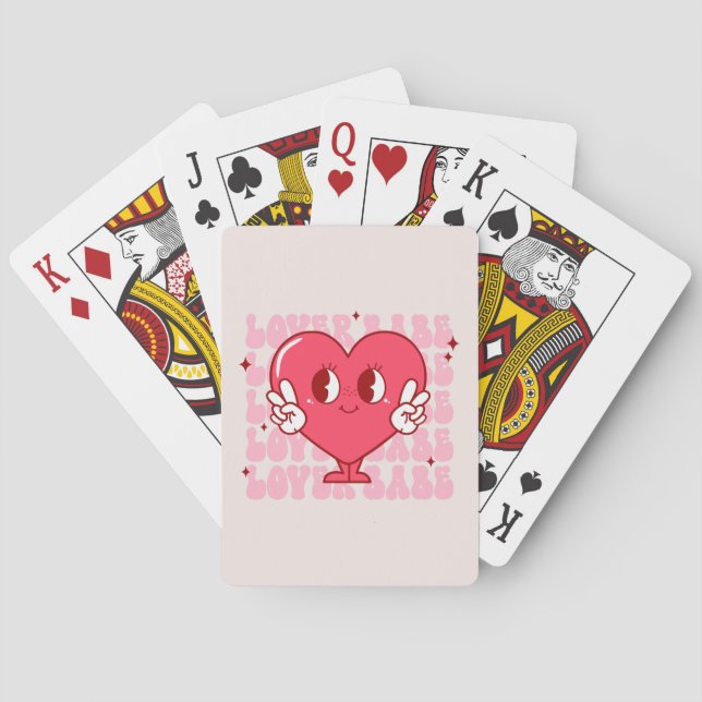 Baralho Cute Lover Babe Heart (Verso)