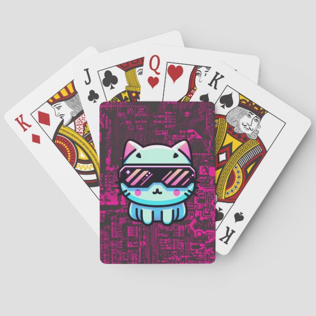 Baralho Cyber Cat (Verso)