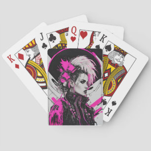 Baralho Cyberpunk Femme Fatale Placas