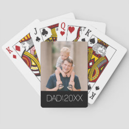 Baralho Dad Established Photo Playing Cards