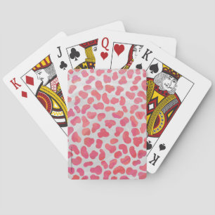 Baralho Dalmata Estampa Rosa e Branco