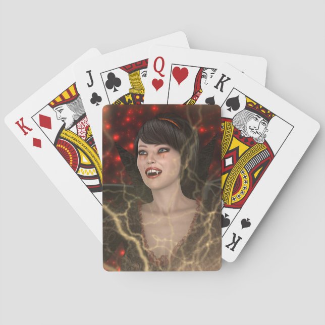 Baralho Dama Vampira (Verso)