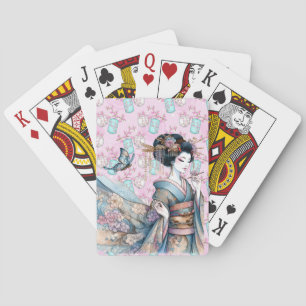 Baralho Dançarino de Geisha Asiático