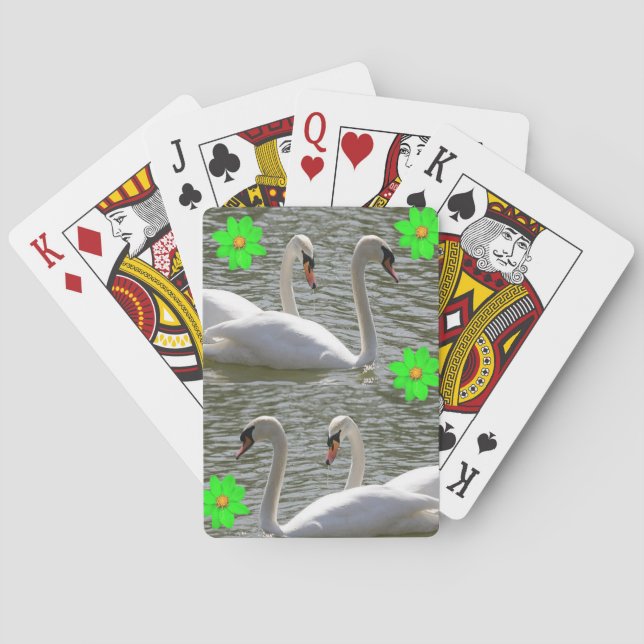 Baralho de Cartas Cisne (Verso)