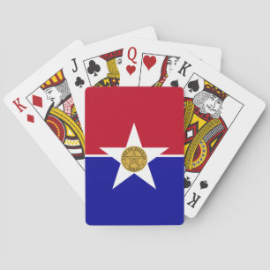 Baralho de Cartas com a Bandeira de Dallas, EUA
