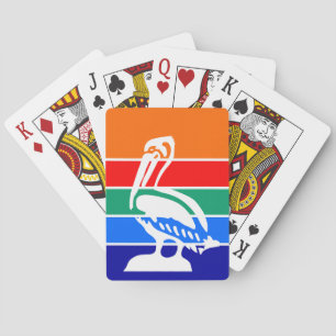 Baralho de Cartas com a Bandeira de St. Petersburg