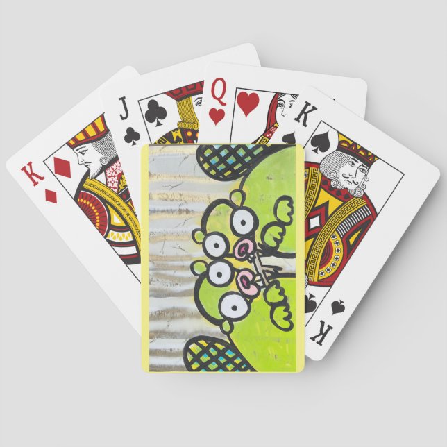 Baralho de Cartas de Castor (Verso)