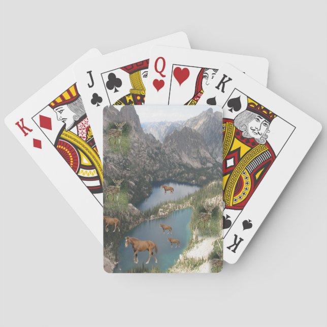 Baralho de Cartas de Cavalos (Verso)