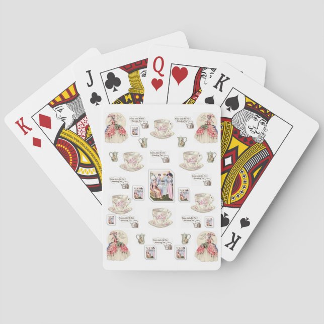 Baralho de Cartas de Chá (Verso)