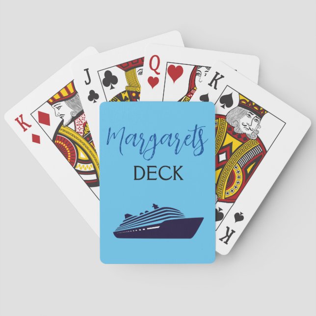 Baralho de Cartas de Cruzeiro Azul (Verso)