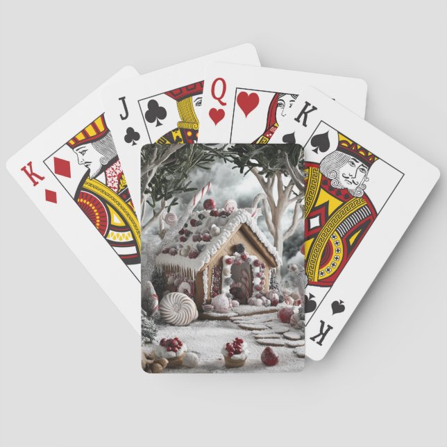 Baralho de Cartas de Inverno da Casa de Enfeitiçad (Verso)