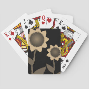 Baralho de Cartas de Jogar do Girassol
