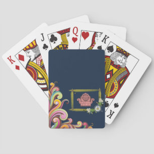 Baralho de Cartas de Jogar Florais