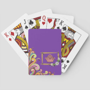 Baralho de Cartas de Jogar Florais