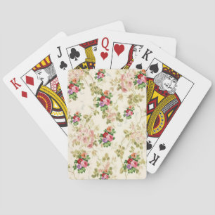 Baralho de Cartas de Jogar Florais