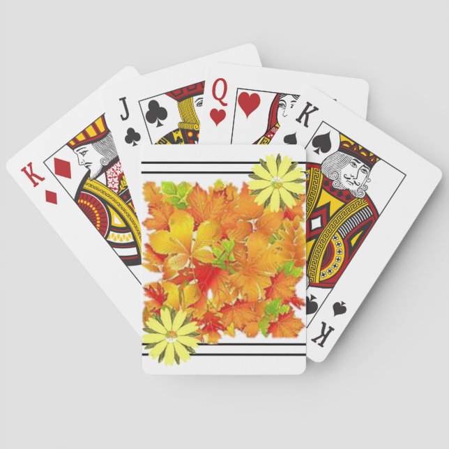 Baralho de Cartas de Outono (Verso)