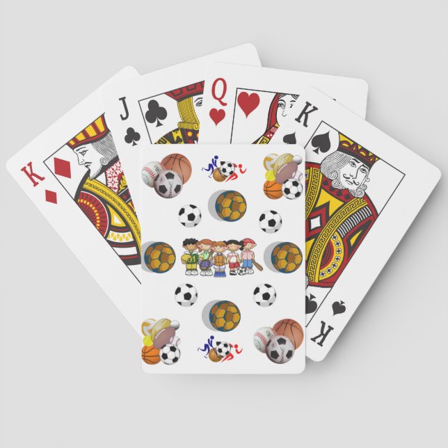 Baralho de Cartas Esportivas (Verso)