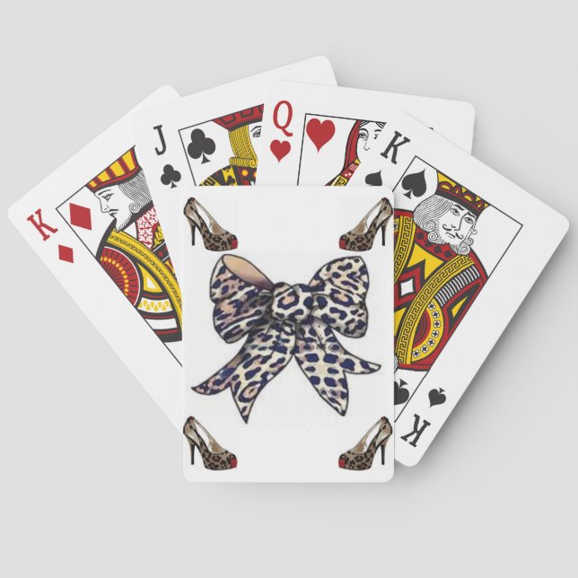 Baralho de Cartas Leopardo (Verso)