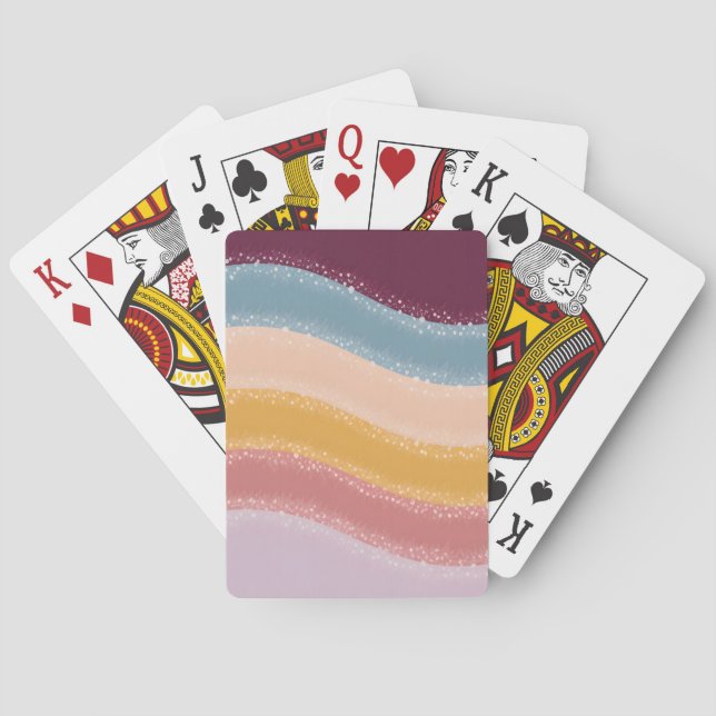 Baralho de Cartas Ondas (Verso)
