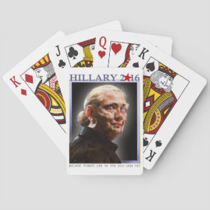 Baralho De Hillary cartões 2016 de jogo