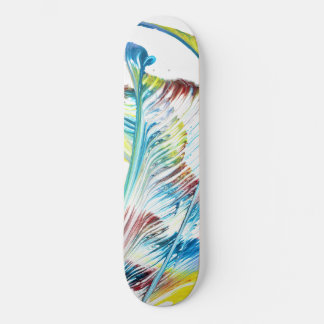 Baralho de Skate Abstrato Colorido Wanderer 1