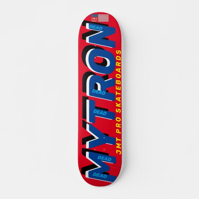 Baralho de Skate MYTRON DEAD 7 3/4" (Frente)