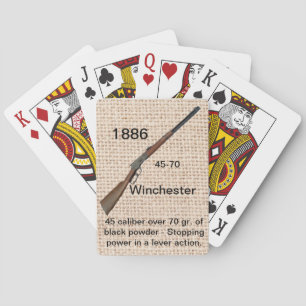 Baralho De Winchester cartões 1886 de jogo