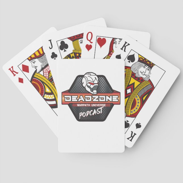Baralho Deadzone Podcast Playing Cards (Verso)