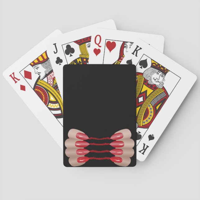 Baralho Dedo vampiro V.2 (Verso)