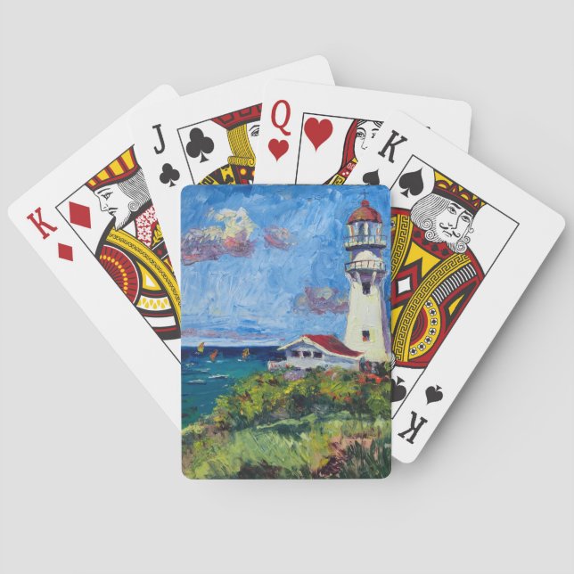 Baralho Deixe a Luz Brilhar fora das Cartas de Jogar da es (Verso)