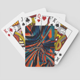 Baralho Desenho laranja dos quadrados alinhados na base to