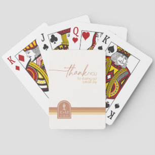 Baralho Desert Vibes Wedding Obrigado Terra Cotta ID1019